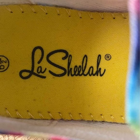 La Sheelah Flow-19 Stretch Elastic Mesh Rubber Air Bubble Cushion - Size 6.5 - Picture 6 of 7